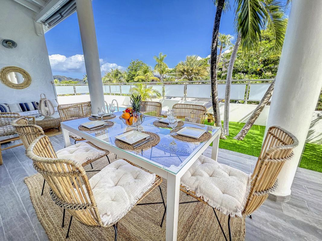 Villa Villa 6 personnes à Baie Orientale-terrasse-5